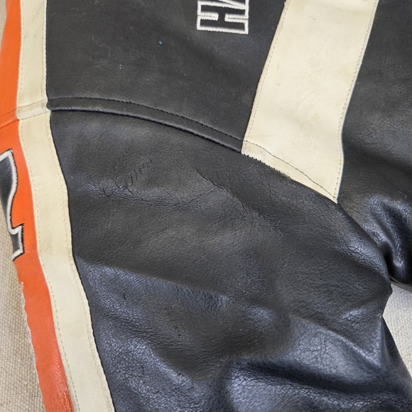 Vintage 90s Kids Harley Davidson Faux Leather Jacket Size 4t - Picture 10 of 11